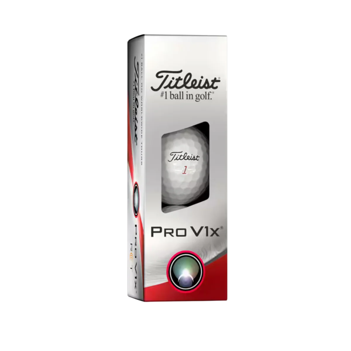 Titleist Pro V1x 3-pak biały