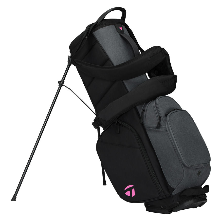 TaylorMade FlexTech Crossover Stand Bag Black Pink