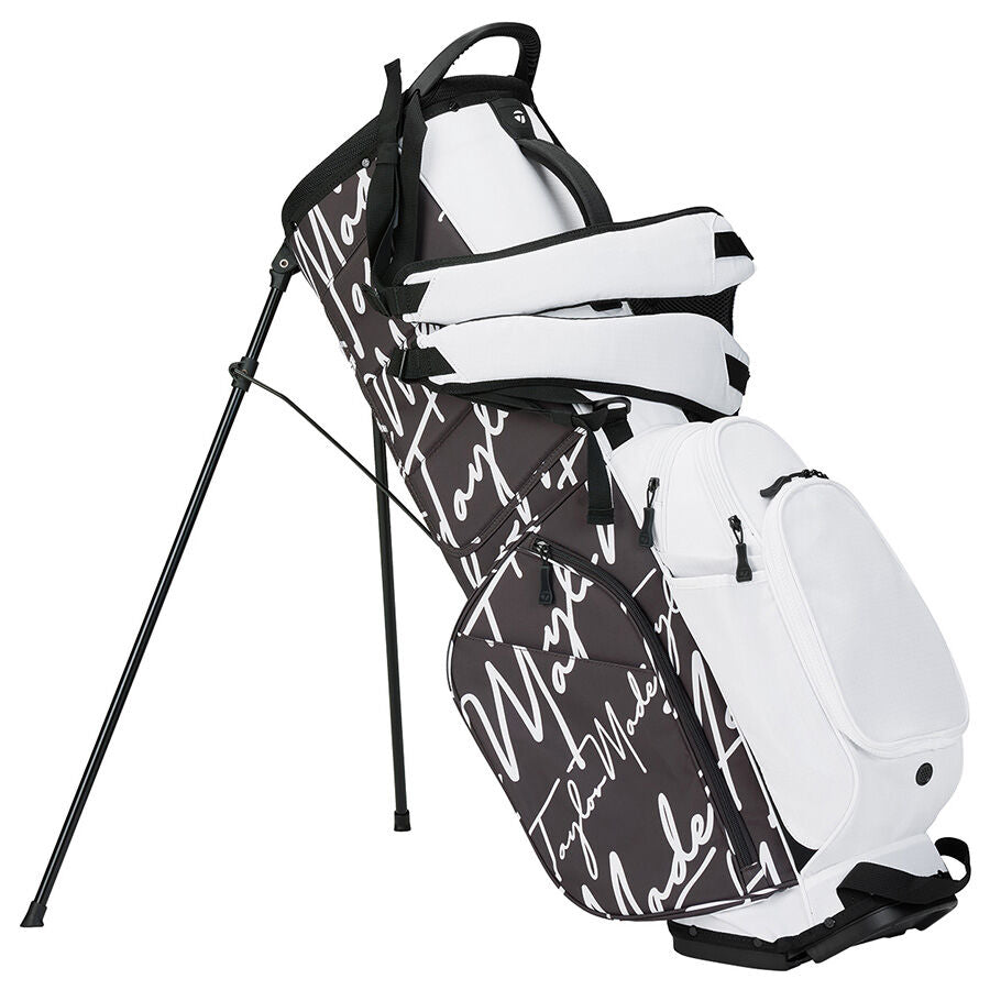 TaylorMade FlexTech Crossover Stand Bag Script Icon