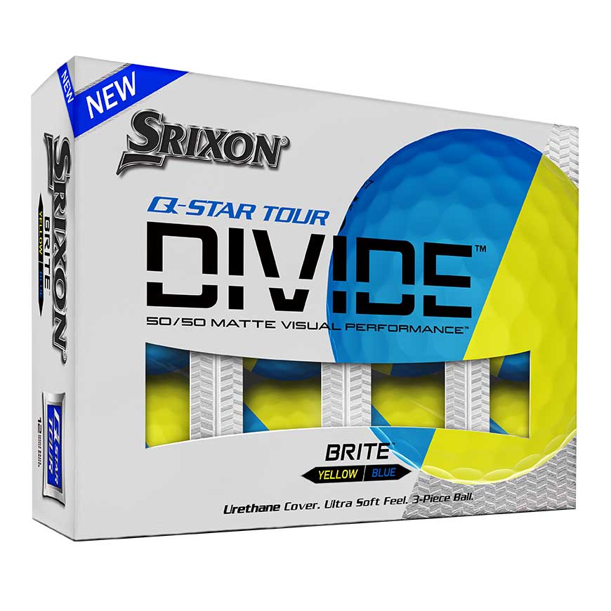 Srixon Q-Star Tour Divide - Blå / Gul