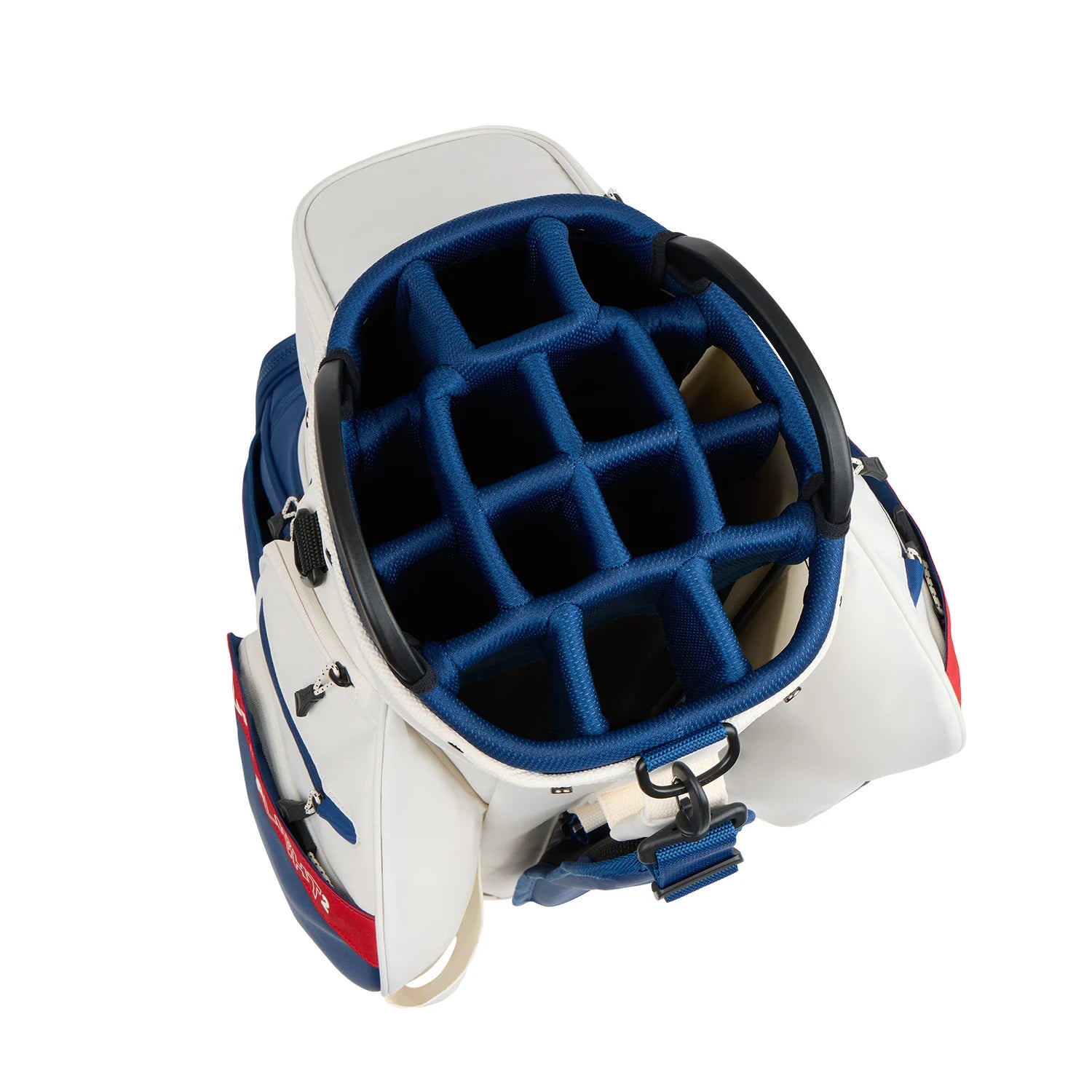 Cobra Ultra Light 2 Cart Bag - Blue Pop Red