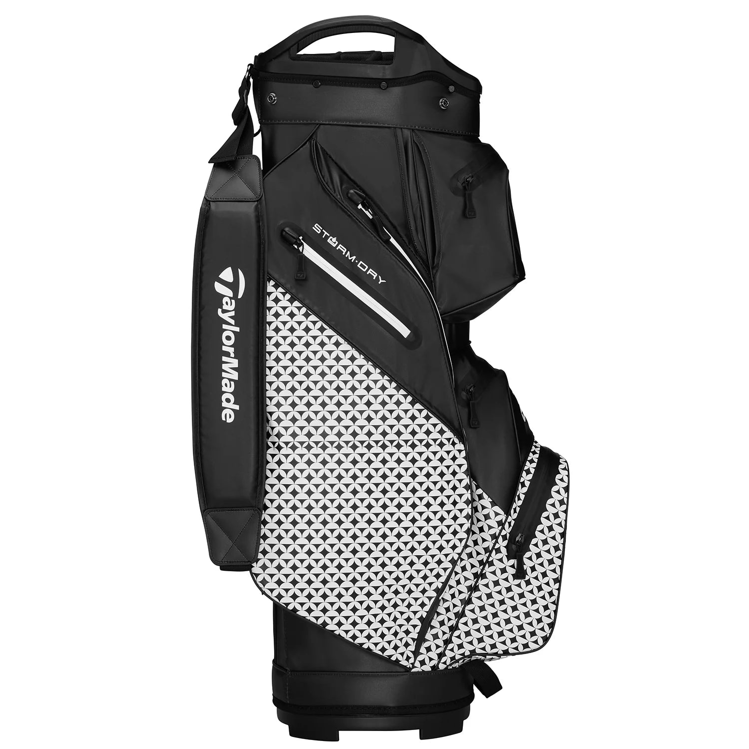 TaylorMade Heritage Stormdry Cart Bag Black
