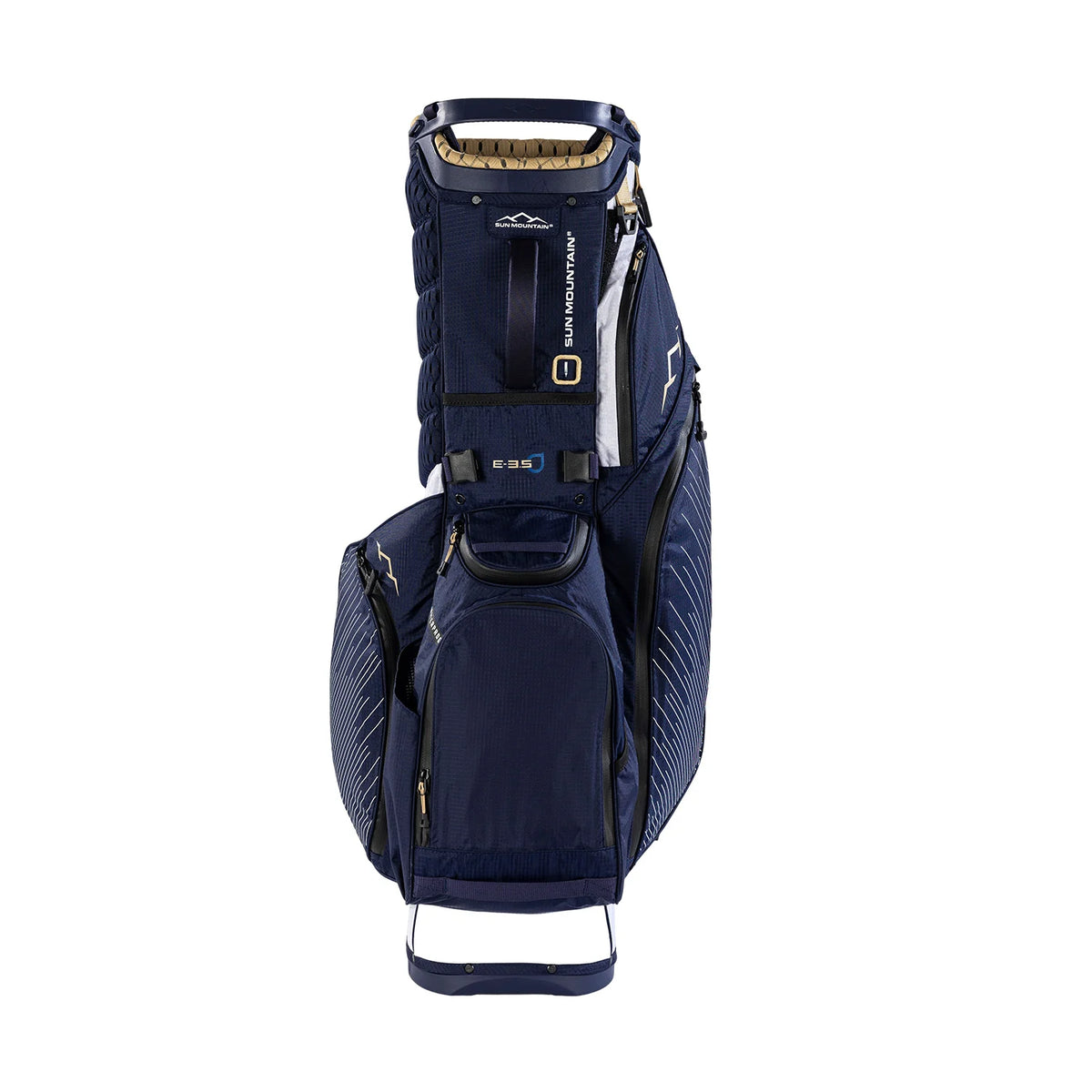 Sun Mountain - H2NO E-3.5 Bärbag Navy / Guld