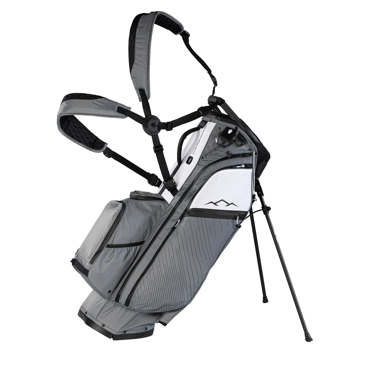 Sun Mountain - H2NO E-4.5 Bärbag Vit/ Nickel