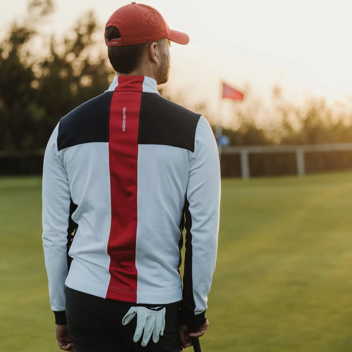 Galvin Green Dean - White/Navy/Red – bild 9