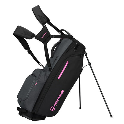 TaylorMade FlexTech Crossover Stand Bag Black Pink