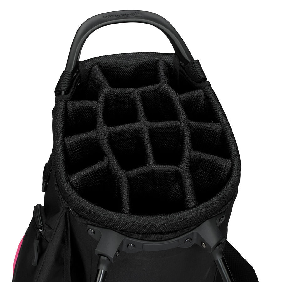 TaylorMade FlexTech Crossover Stand Bag Black Pink