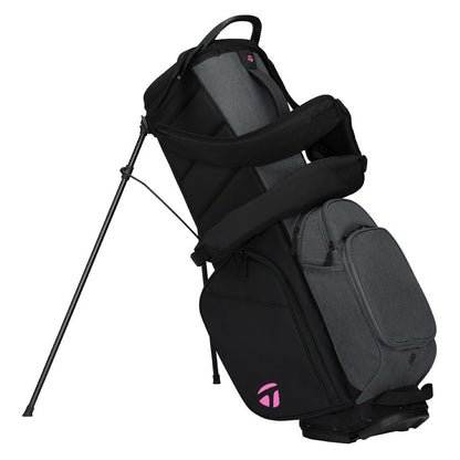 TaylorMade FlexTech Crossover Stand Bag Black Pink