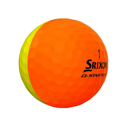 Srixon Q-Star Tour Divide - Orange / Gul