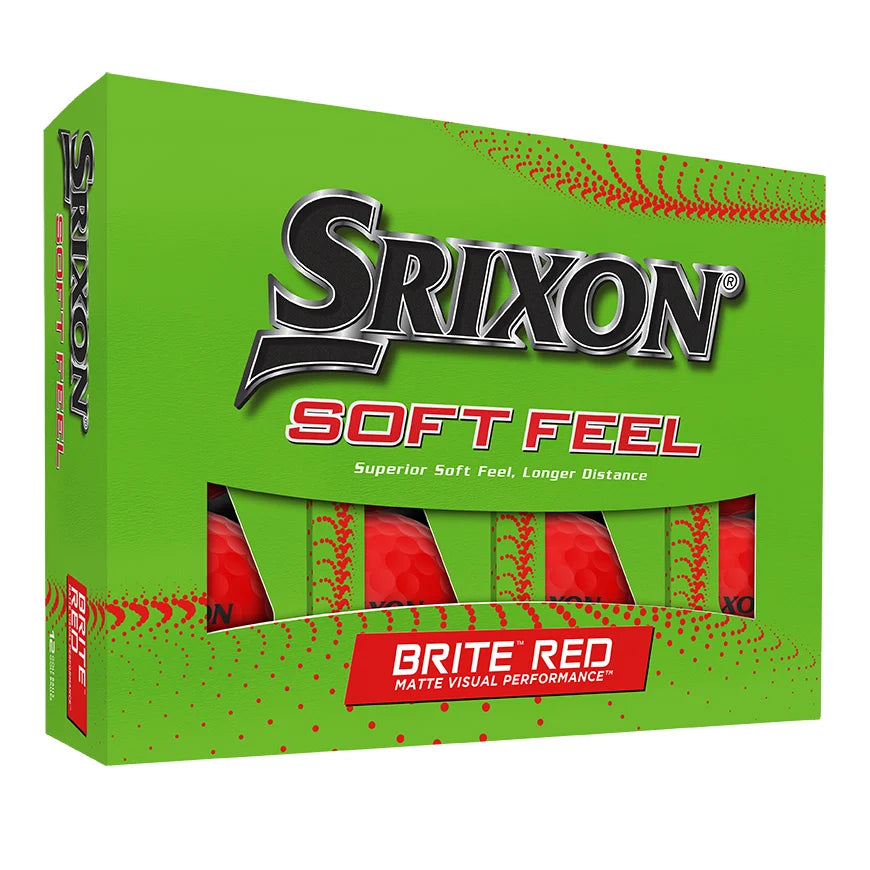 Srixon Soft Feel Brite - Röd