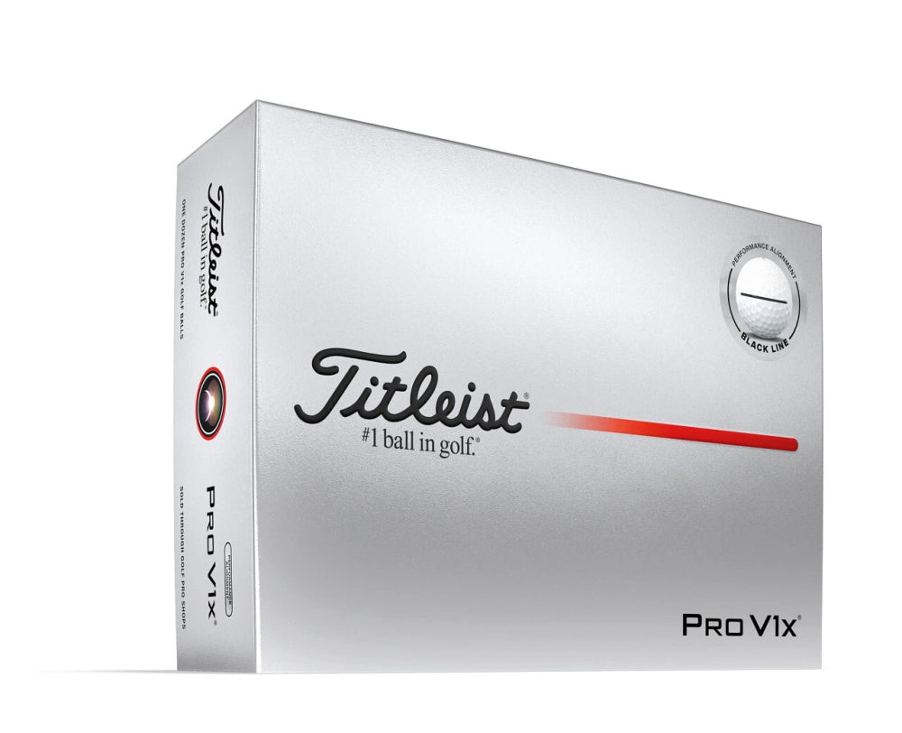 Titleist Pro V1x Perf Align - Black