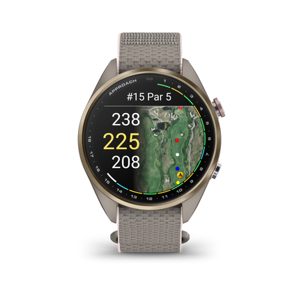 Garmin Approach S72 43 mm – flygbild över golfhål
