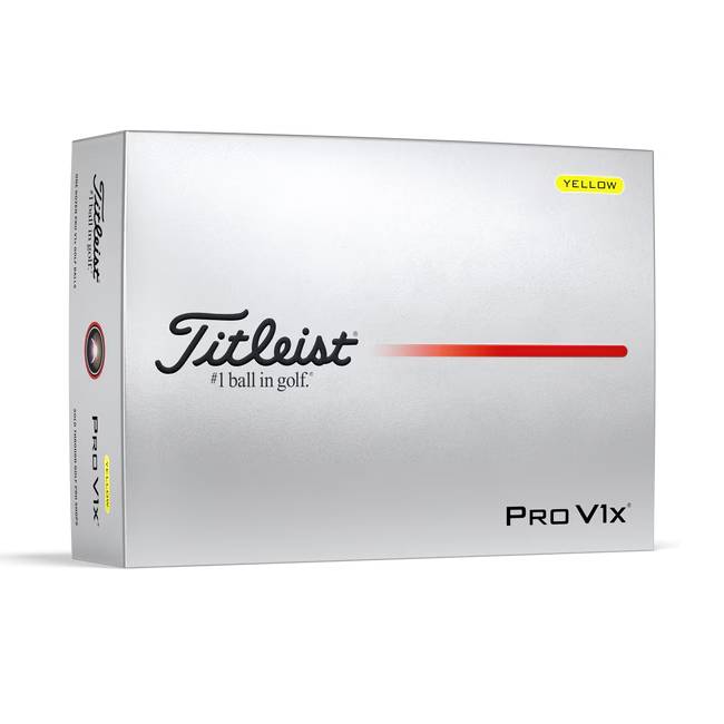 Titleist Pro V1x - Yellow